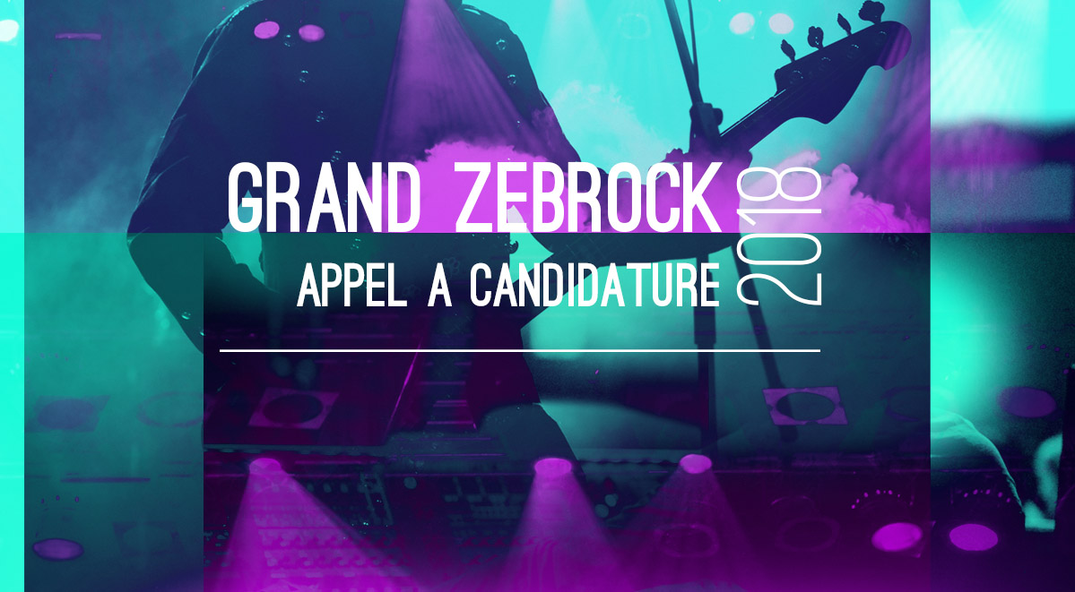 Musiciens et groupes d’Ile-de-France : le Grand Zebrock 2018 vous attend !