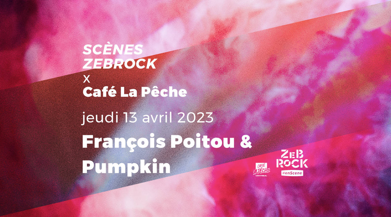 Scènes Zebrock x Café La Pêche | François Poitou & Pumpkin