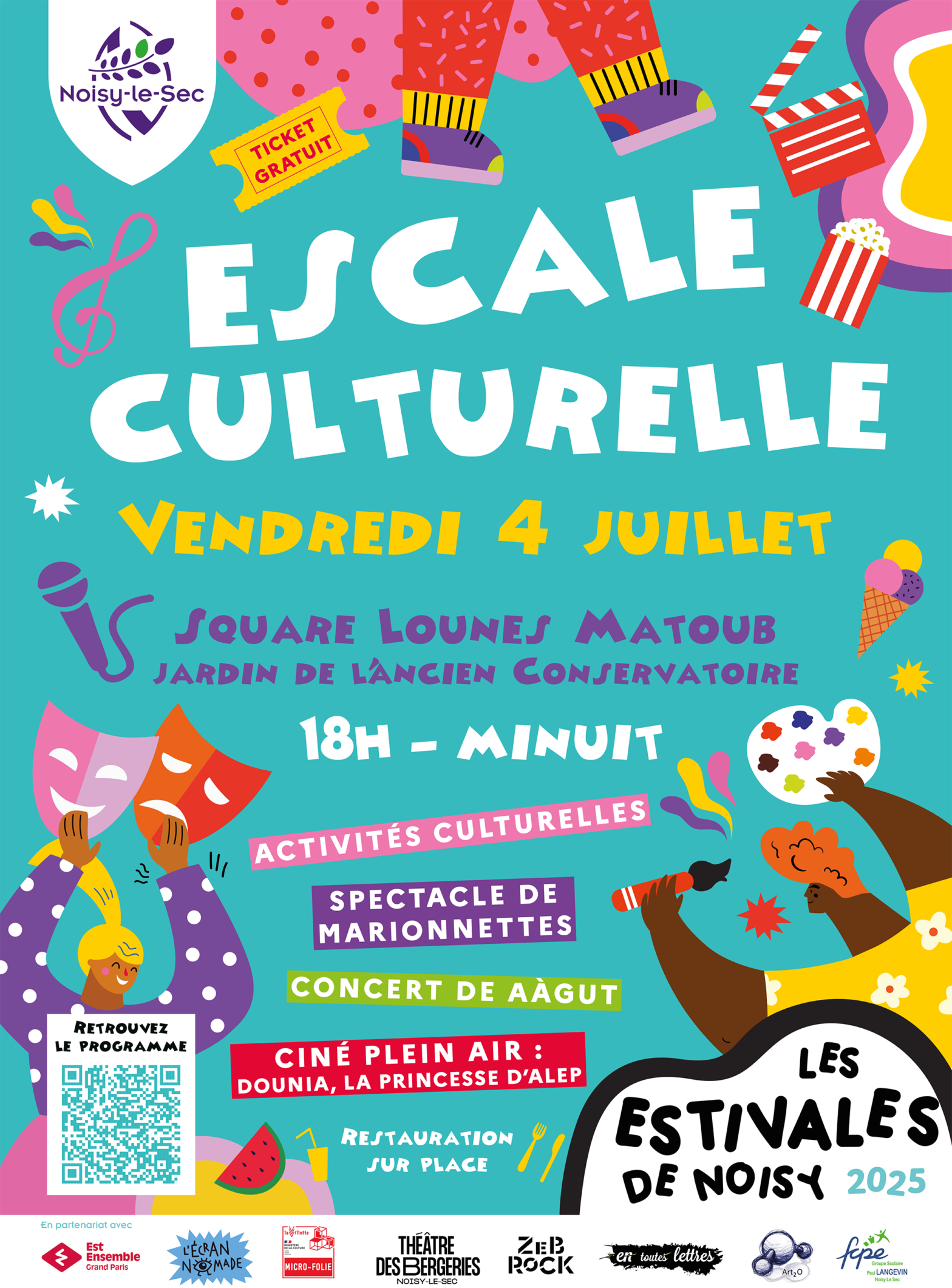Noisy-le-Sec : L’été commence en musique au square Lounès Matoub