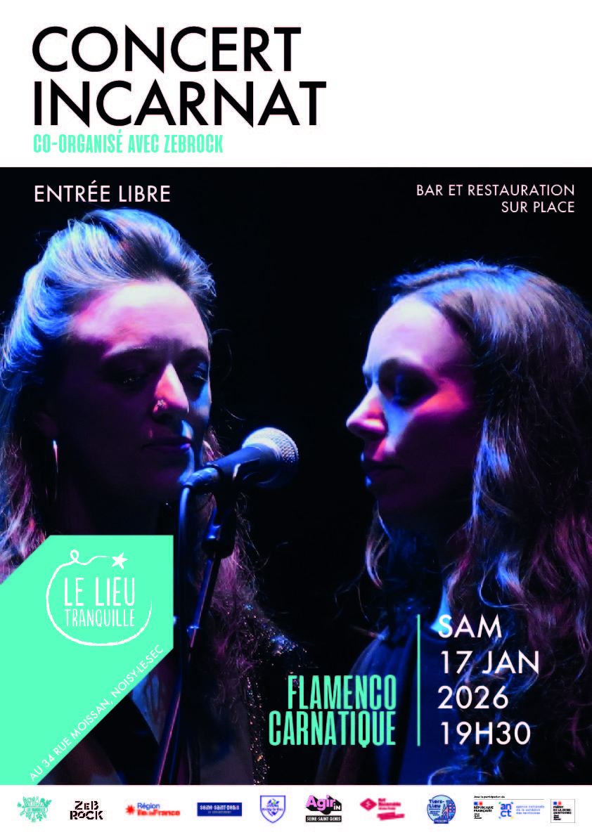 Zebrock au Lieu Tranquille : INCARNAT