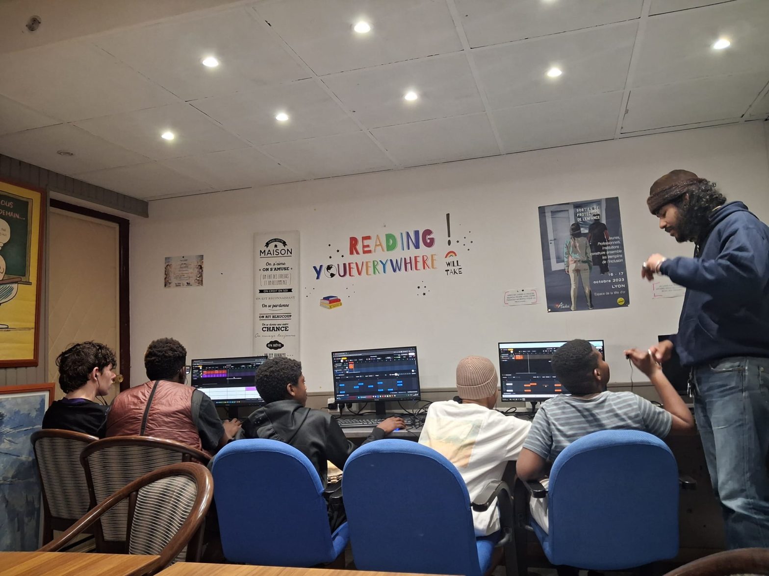 Premiers pas dans le beatmaking à la MECS de Montfermeil